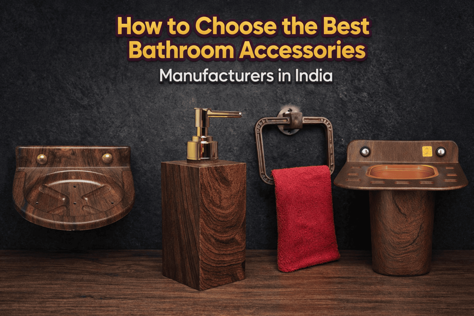 Choose the Best Bathroom Accessories Manufacturers in India