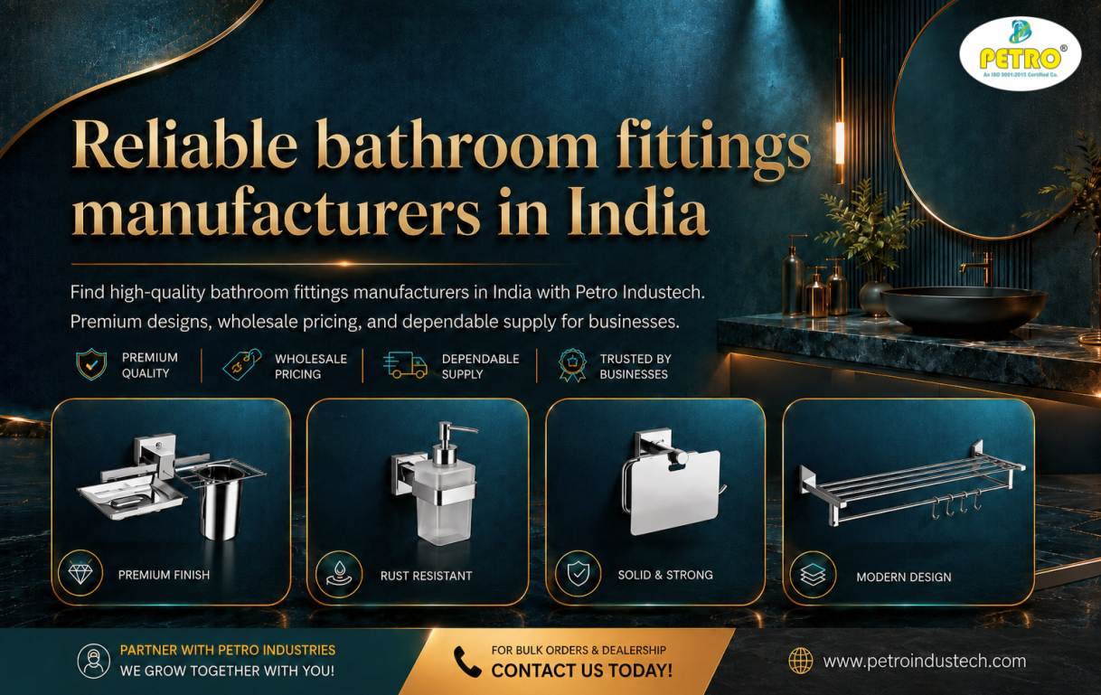  reliable bathroom fittings manufacturers in India
