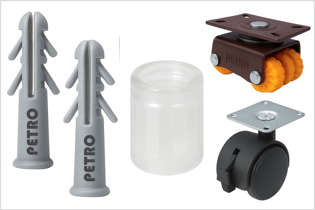 Petro Industech nylon sleeves wall plug hardware products manufacturer in India