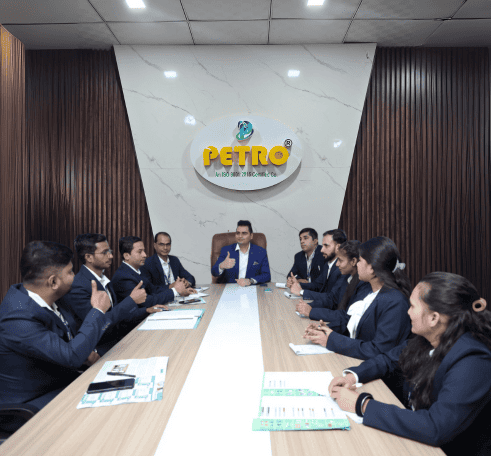 Team Petro Industech in Conference Room